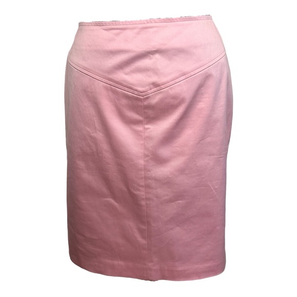 ALFANI Women's Pink Lined Knee Length Skirt Size 10 - Picture 2 of 10